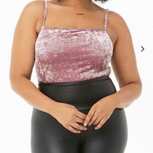 Crushed Velvet Bodysuit